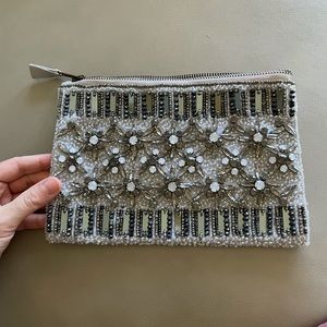 Beaded Anthropologie clutch